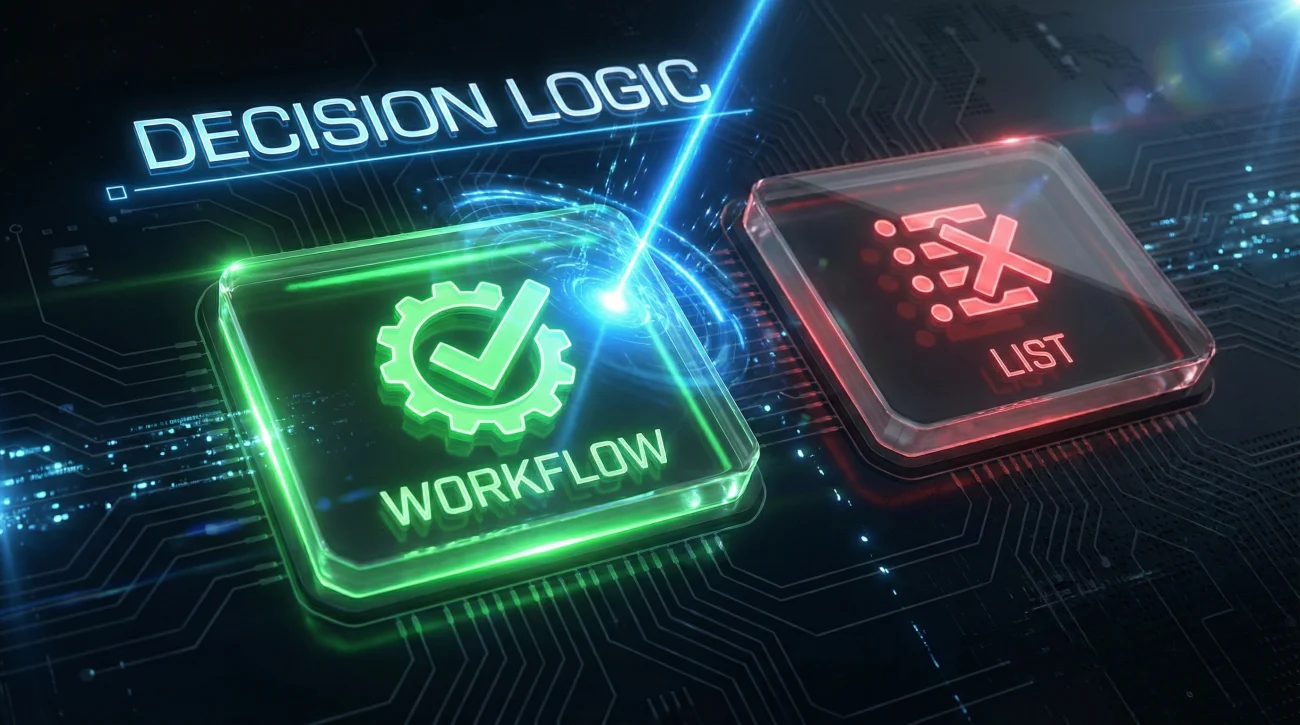 Tool Decision Logic Interface