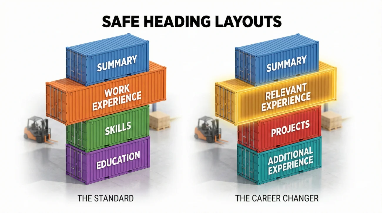 Ats Friendly Resume Heading Layout Structure
