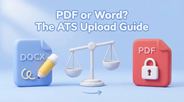 PDF or Word for ATS: What to Upload and When