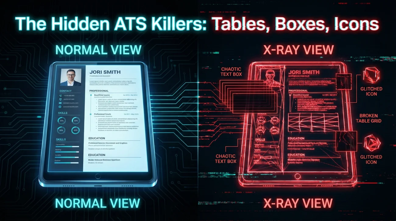 Resume Tables And Text Boxes ATS