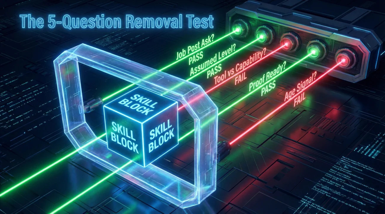 Resume Skills Removal Test Checklist