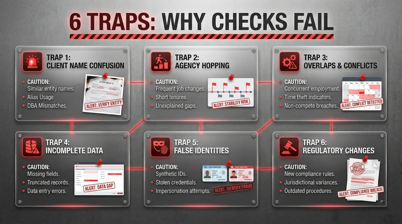 Contract Verification Mismatch Traps
