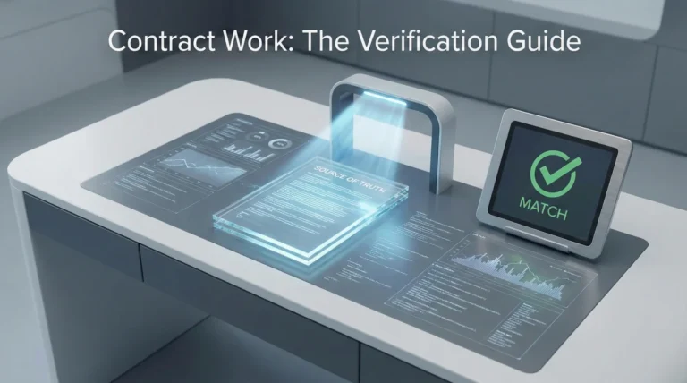 Contract Work and Background Checks: Keep Employer Names and Dates Consistent