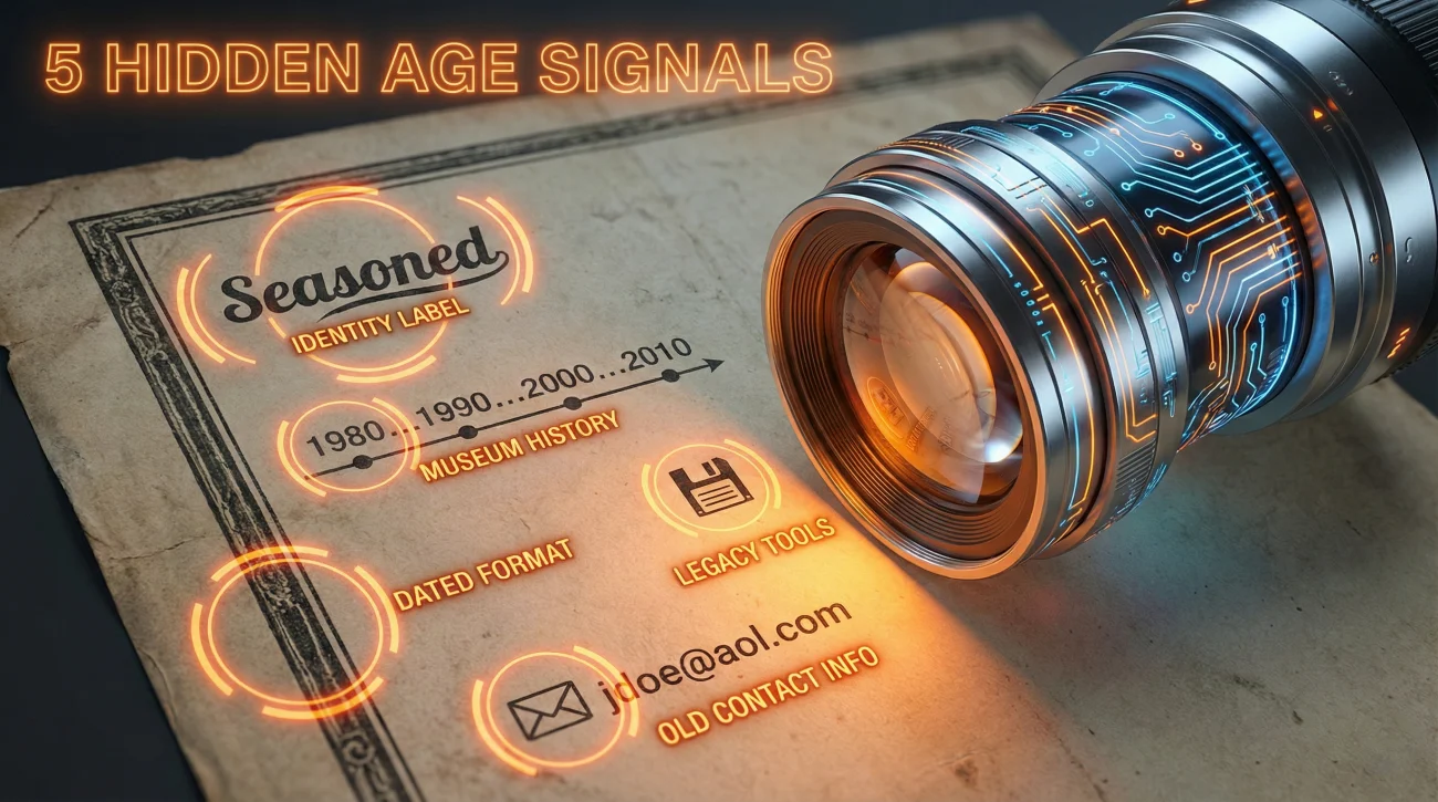 Five Resume Age Signals Recruiters Notice
