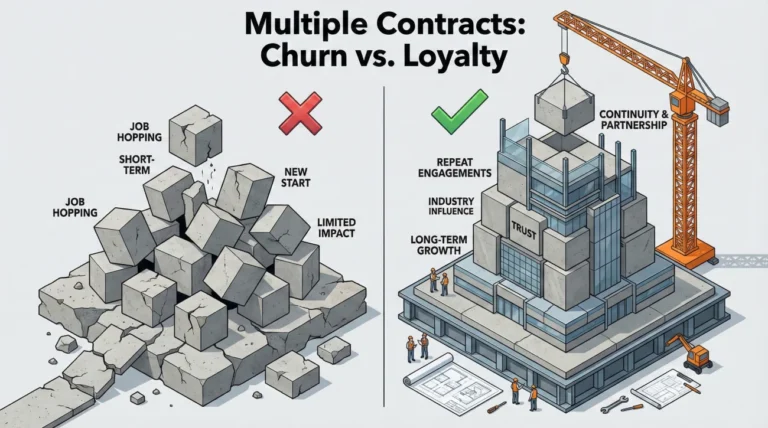 Multiple Contracts at the Same Company: How to List Repeat Engagements Without Looking Like a Job Hopper