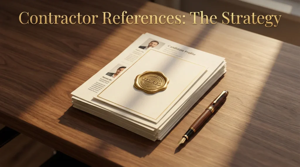 References For Contractors