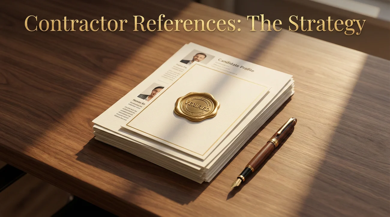 References For Contractors